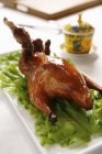 Whole roasted Peking duck — Stock Photo
