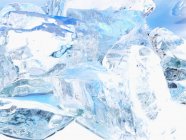 Vários cubos de gelo — Fotografia de Stock