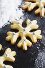 Сладкое рождественское печенье — стоковое фото