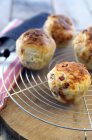 Muffins com pancetta e scamorza — Fotografia de Stock