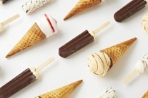 Various ice creams — Stock Photo