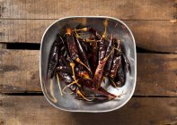 Dried Red chilli Peppers — Stock Photo