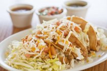 Tacos au poulet frit — Photo de stock