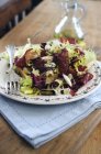 Salade Gorgonzola et Bresaola — Photo de stock