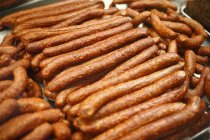 Smoked Hungarian Sausages — Stock Photo