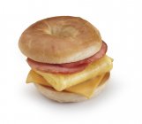 Cheese Breakfast Sandwich — Stock Photo