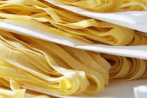 Fresh egg pasta — Stock Photo