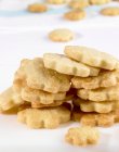 Pila di biscotti frolla — Foto stock