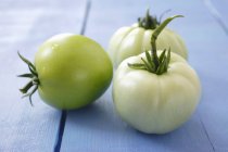 Reife grüne Tomaten — Stockfoto