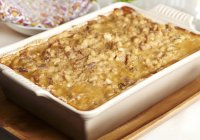 Baked White Bean and Casserole — Stock Photo