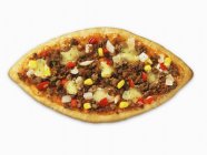 Pizza turca con carne picada - foto de stock