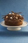French chocolate cake — Stock Photo