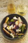 Салат з петрушкою та грушею — стокове фото