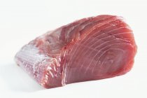 Skinned fresh tuna fillet — Stock Photo