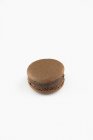 Macaron al cioccolato dolce — Foto stock