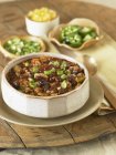 Bowl of Chili Con Carne — Stock Photo