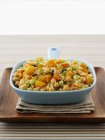 Couscous with chickpeas and pumpkin — Stock Photo
