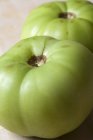 Beefsteak Green Tomatoes — Stock Photo