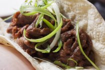Bulgogi messicani Taco — Foto stock