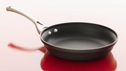 Empty frying pan — Stock Photo