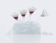 Cocktails à la crème de coco — Photo de stock