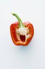 Half of red pepper — Stock Photo