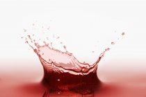 Подрібнення червоного соку — стокове фото