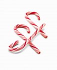 Striped Candy Canes — Stock Photo