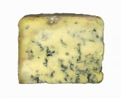 Slice of Stilton cheese — Stock Photo
