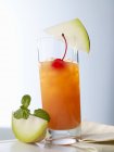 Cocktail with melon and vodka — Stock Photo