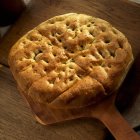 Loaf of Focaccia Bread — Stock Photo