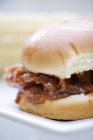 Sandwich au porc barbecue — Photo de stock