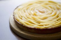 Домашний пирог айвы — стоковое фото