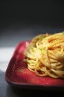 Pasta con la mollica — стокове фото