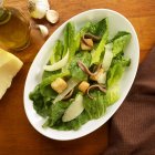Tigela de Caesar Salada — Fotografia de Stock