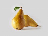 Two Bosc Pears — Stock Photo