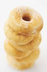 Pilha de donuts em branco — Fotografia de Stock