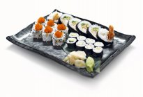 Different types of sushi — Stock Photo