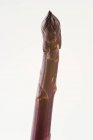 Spear of purple asparagus — Stock Photo