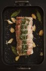 Beef tenderloin with rosemary — Stock Photo