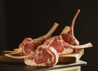 Ribeye steaks with bones — Stock Photo