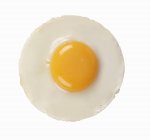 Huevo de pollo frito - foto de stock