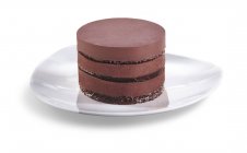 Six Layer Chocolate Cheesecake — Stock Photo