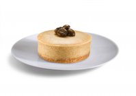 Mini pastel de queso de café - foto de stock