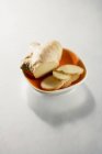 Partially Sliced Ginger Root — Stock Photo