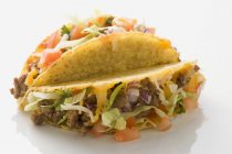 Zwei Hackfleisch-Tacos — Stockfoto