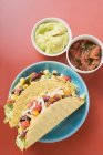 Due tacos di verdure — Foto stock