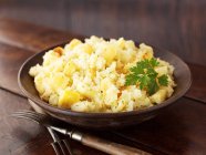 Mashed potato and parsnip — Stock Photo