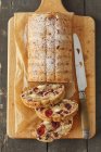 Ореховый торт с миндалем — стоковое фото