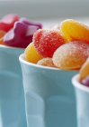 Caramelle colorate alla gelatina — Foto stock